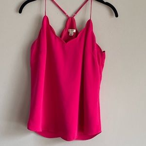 J.Crew scalloped blouse